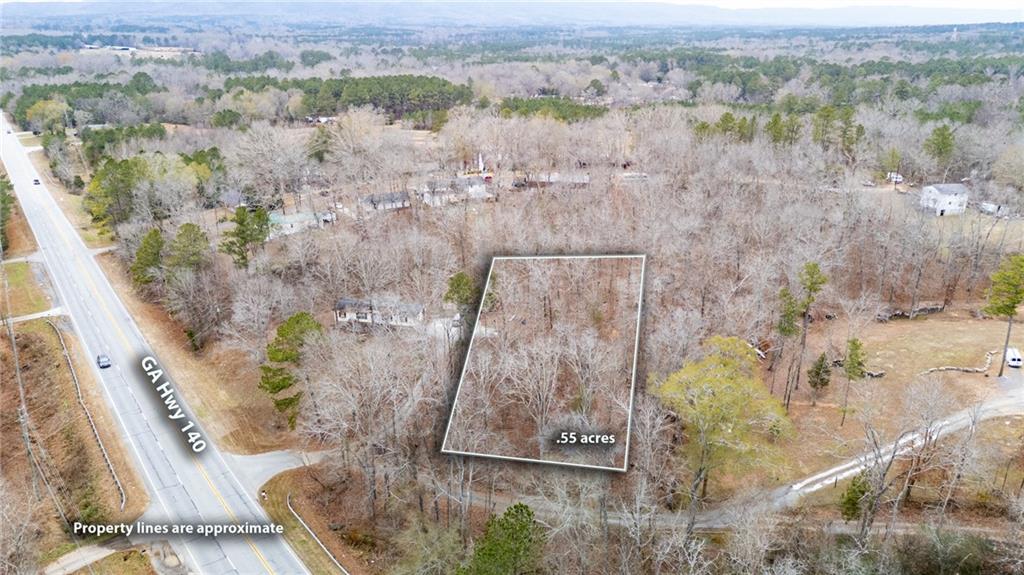 0 Turkey Mountain Road Northeast Armuchee, GA 30105 - Photo 2 of 9 an aerial view of a house with a yard
