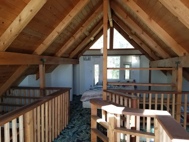 a front view of a house with entryway