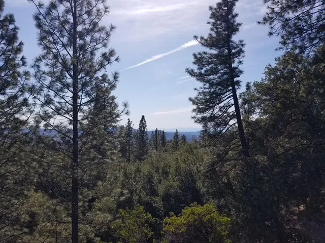 a view of a chair and table in the patio