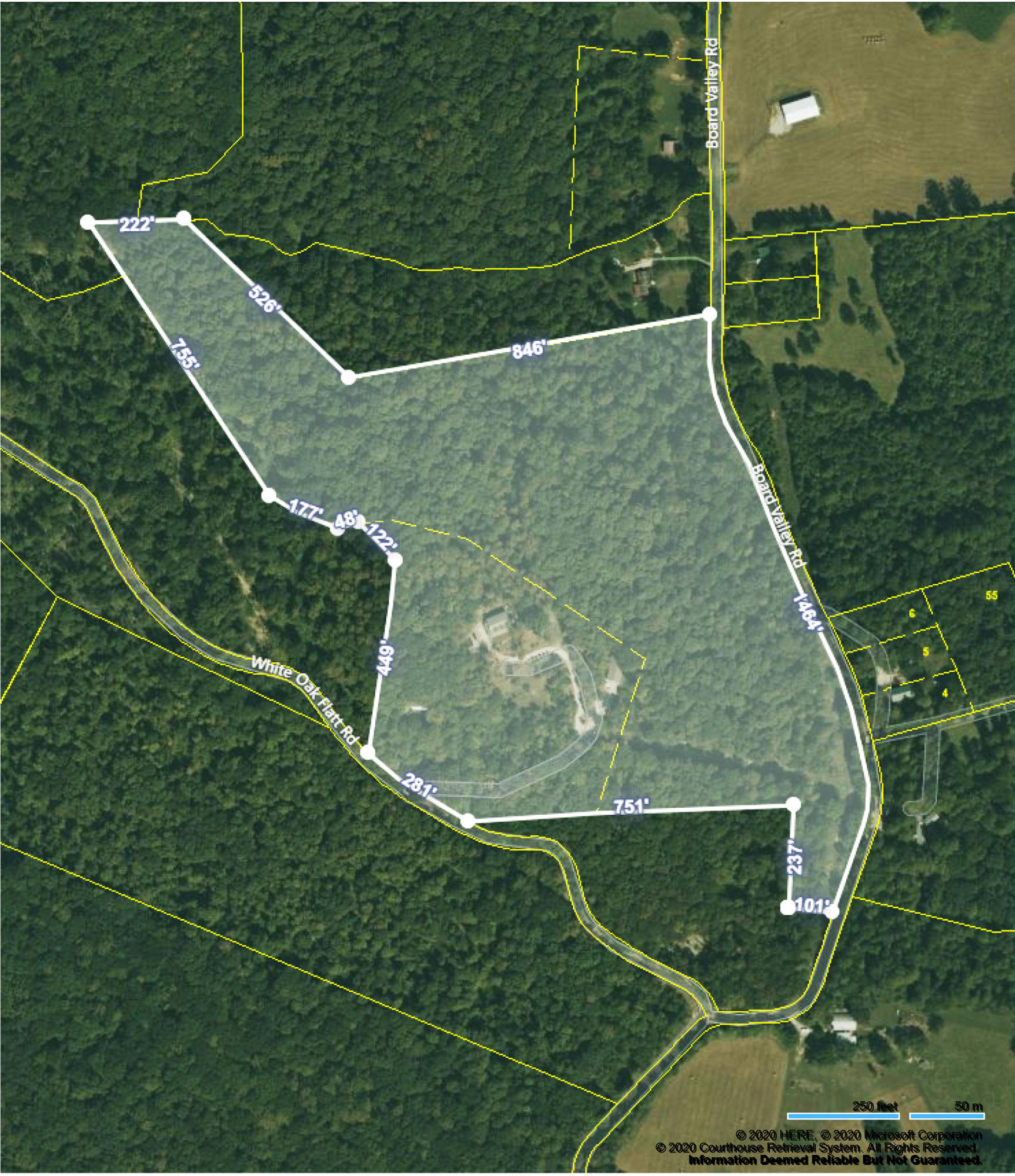 208 White Oak Flatt Road Sparta, TN 38583 - Photo 1 of 1 CRS Data - Property Map for 208 White Oa