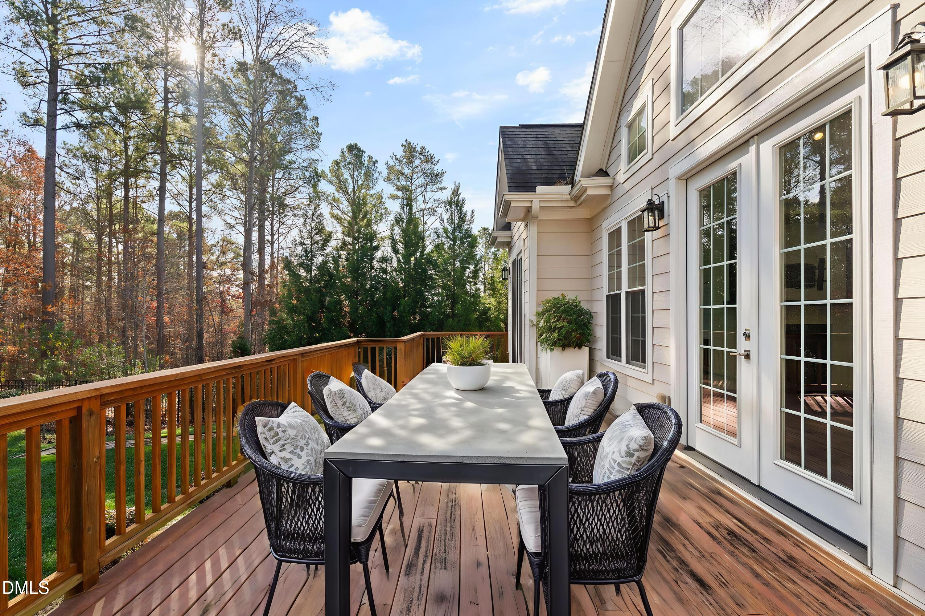 121 Chapel Ridge Drive Pittsboro, NC 27312 - Photo 14 of 100 Deck -121 Chapel Ridge Dr. Pittsboro, NC