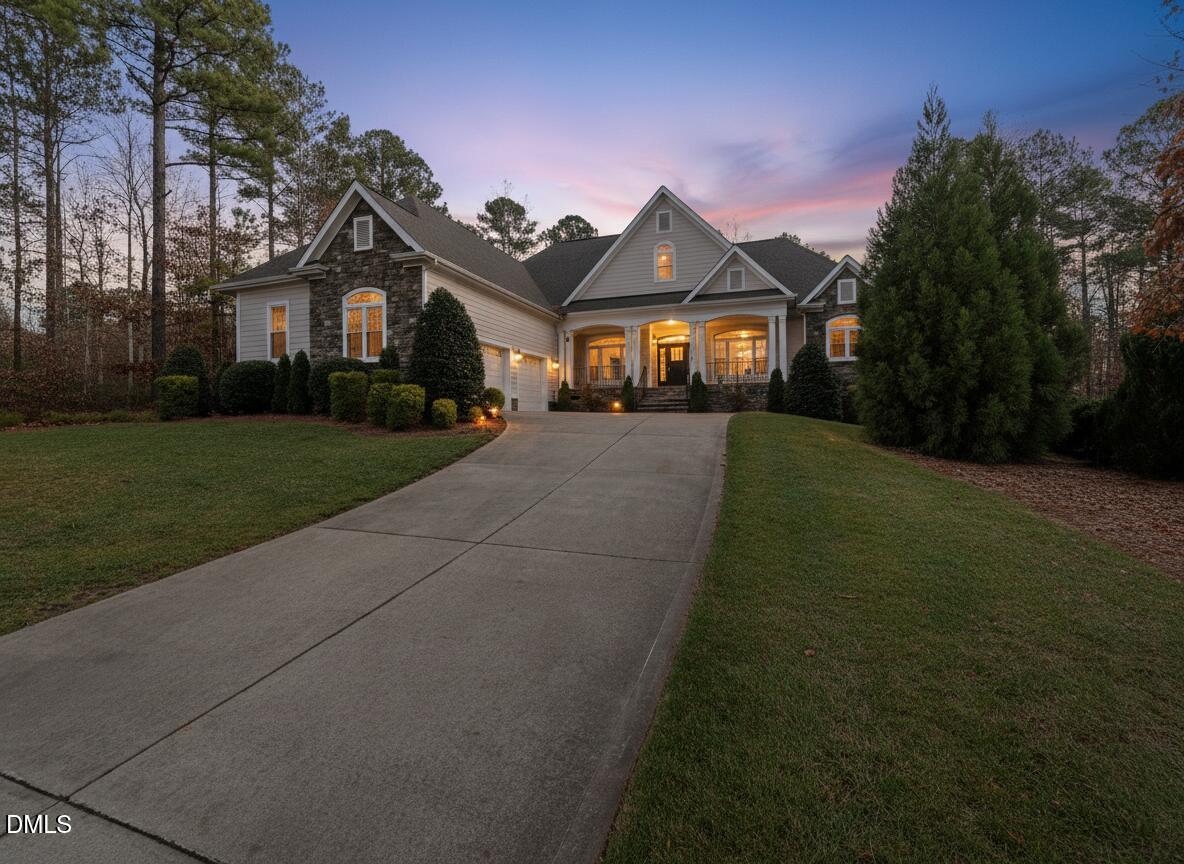 121 Chapel Ridge Drive Pittsboro, NC 27312 - Photo 5 of 100 Twilight Photo-121 Chapel Ridge