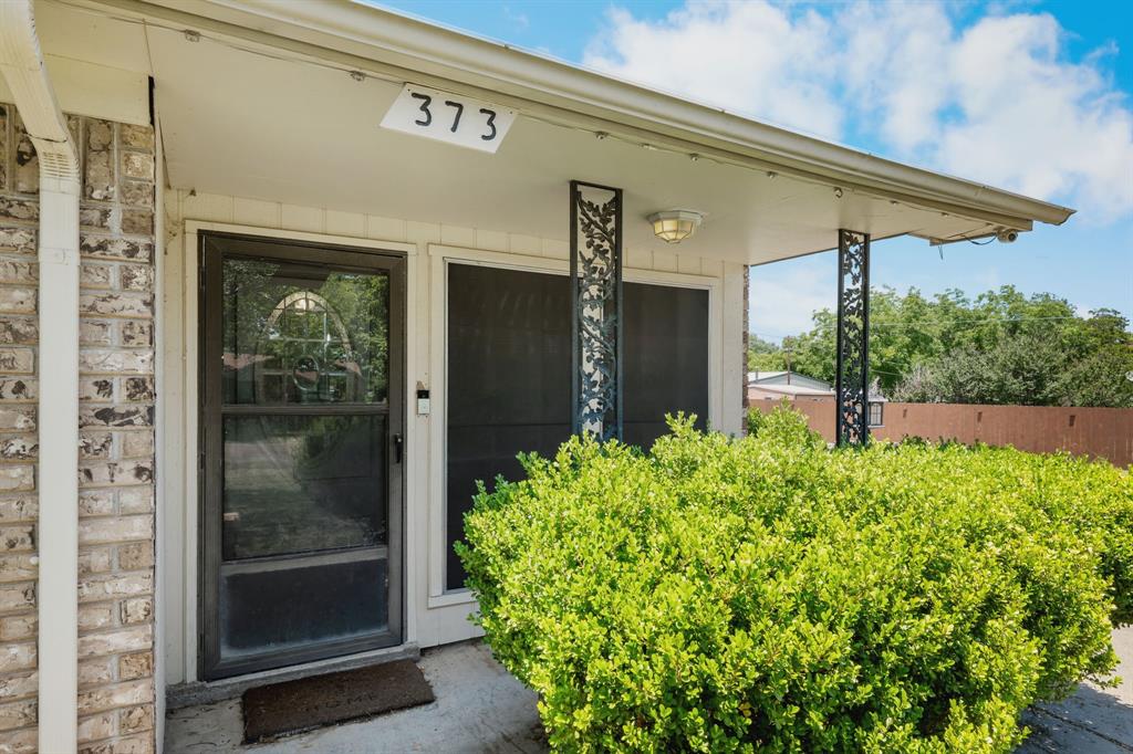 373 Ingred Street Waco, TX 76705 - Photo 2 of 39 a view of a entryway door of the house