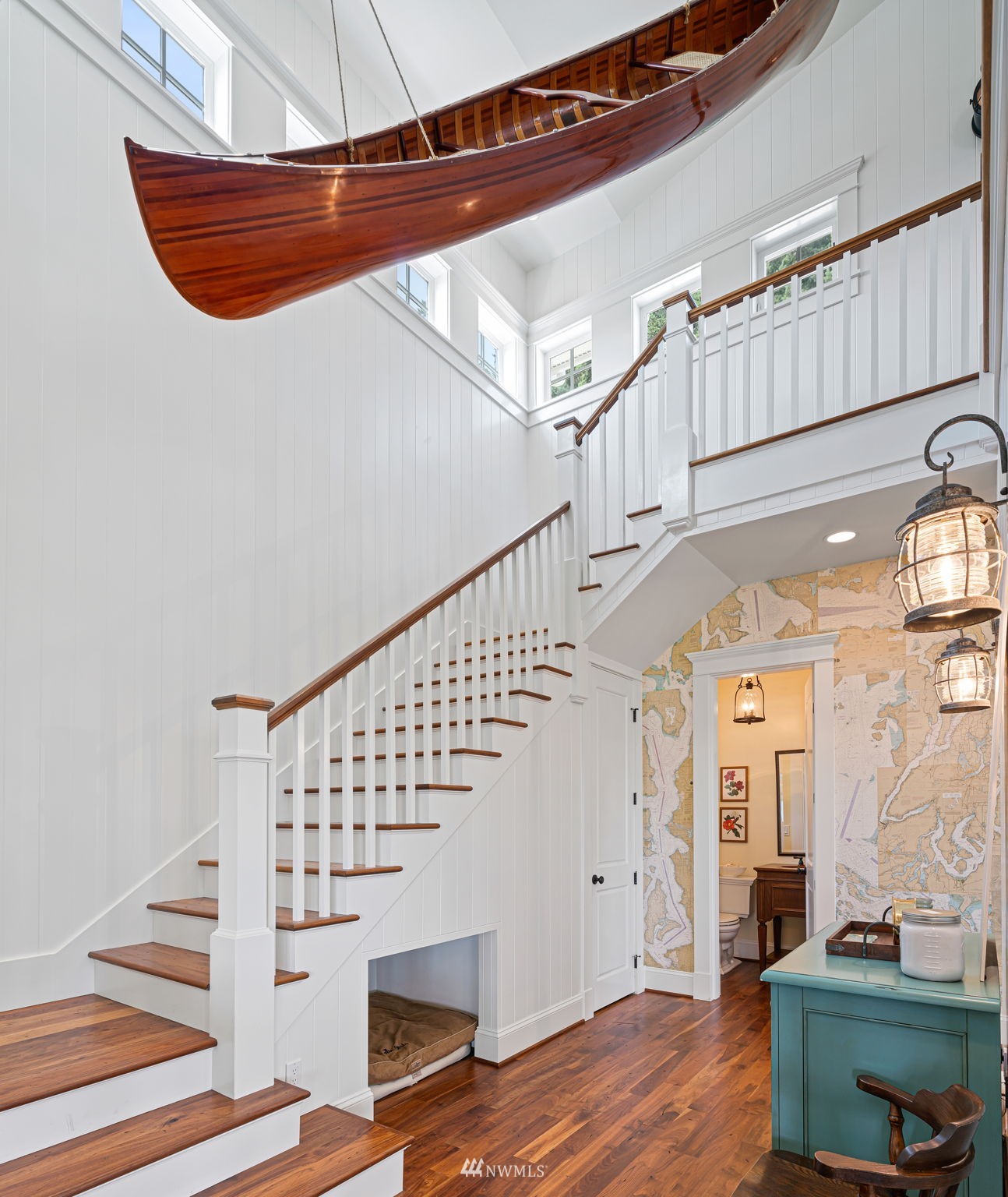 6797 Northeast North Shore Road Belfair, WA 98528 - Photo 15 of 40 a view of entryway with wooden floor