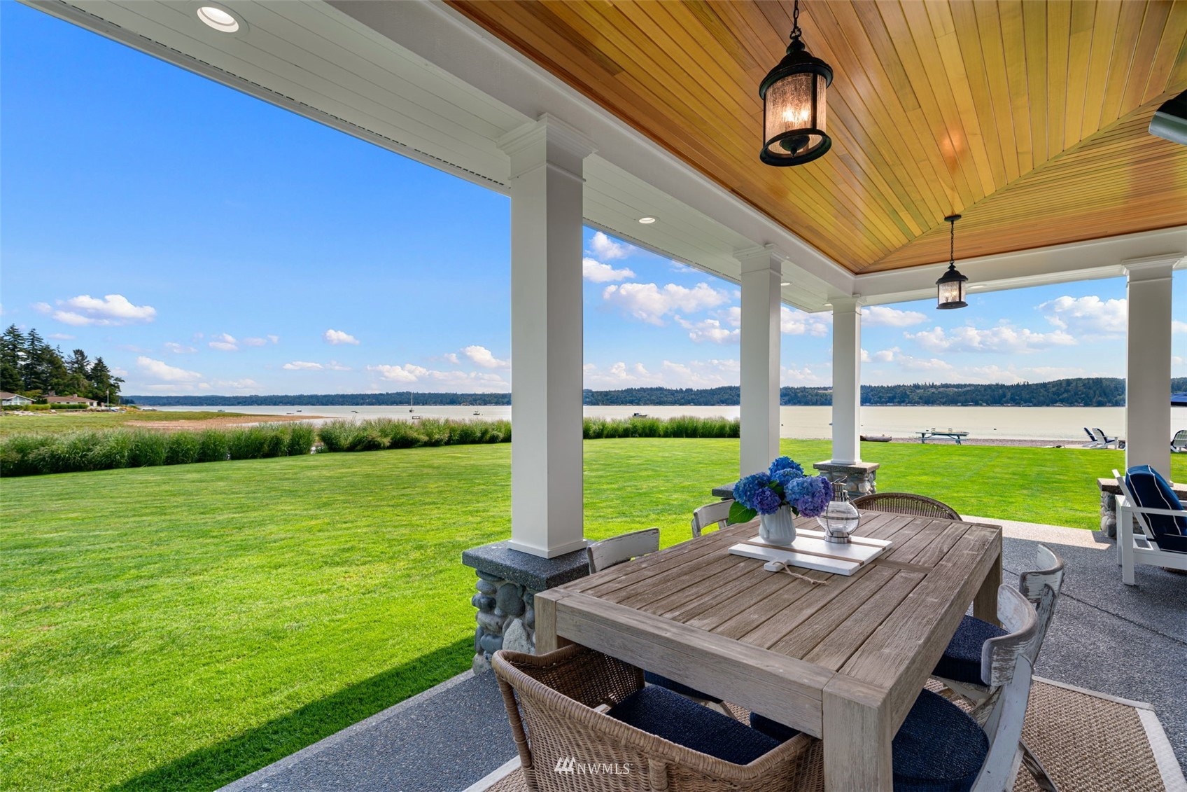 6797 Northeast North Shore Road Belfair, WA 98528 - Photo 23 of 40 a view of an outdoor space and seating