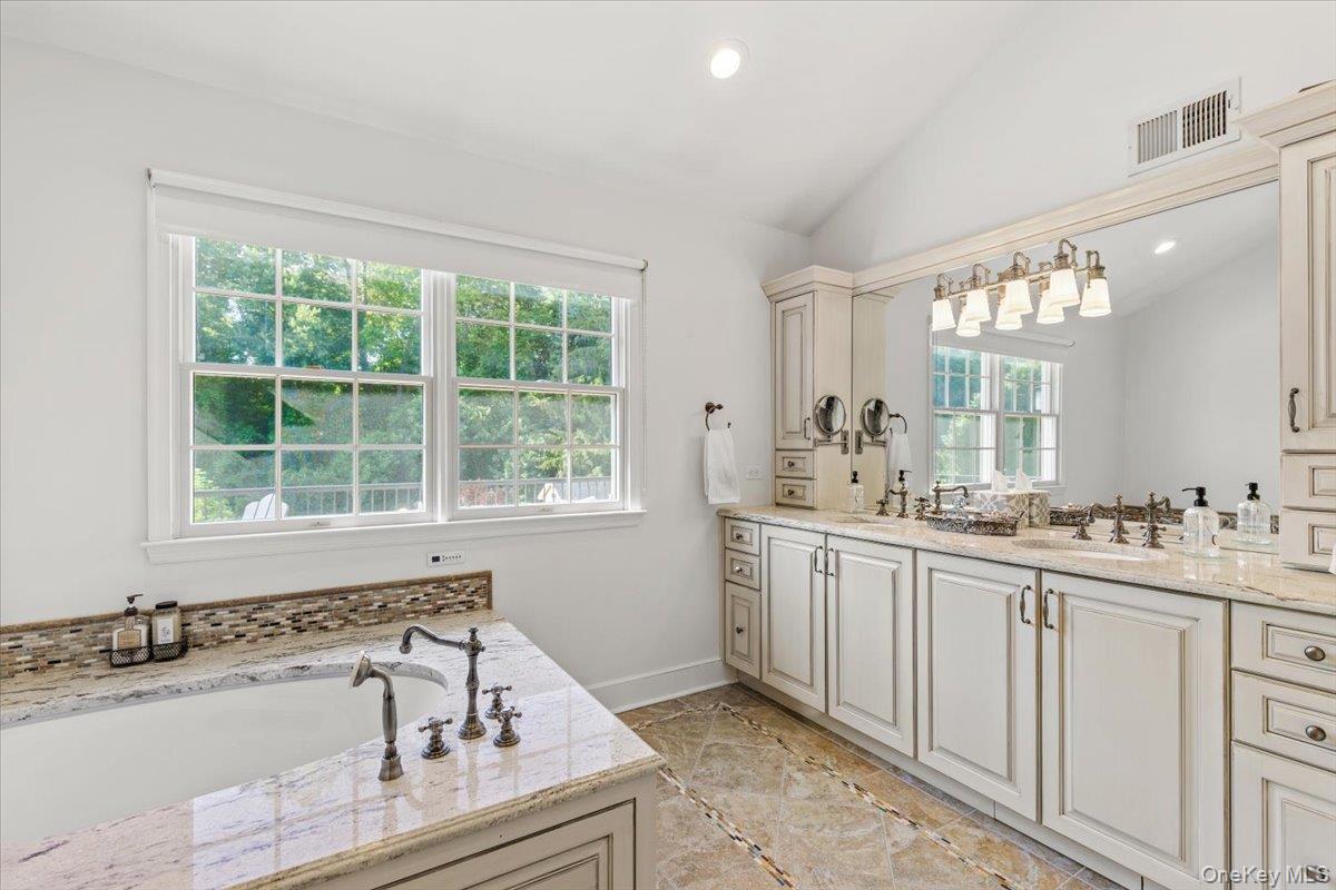 32 Rolling Ridge Road White Plains, NY 10605 - Photo 18 of 32 Vanity with two sinks