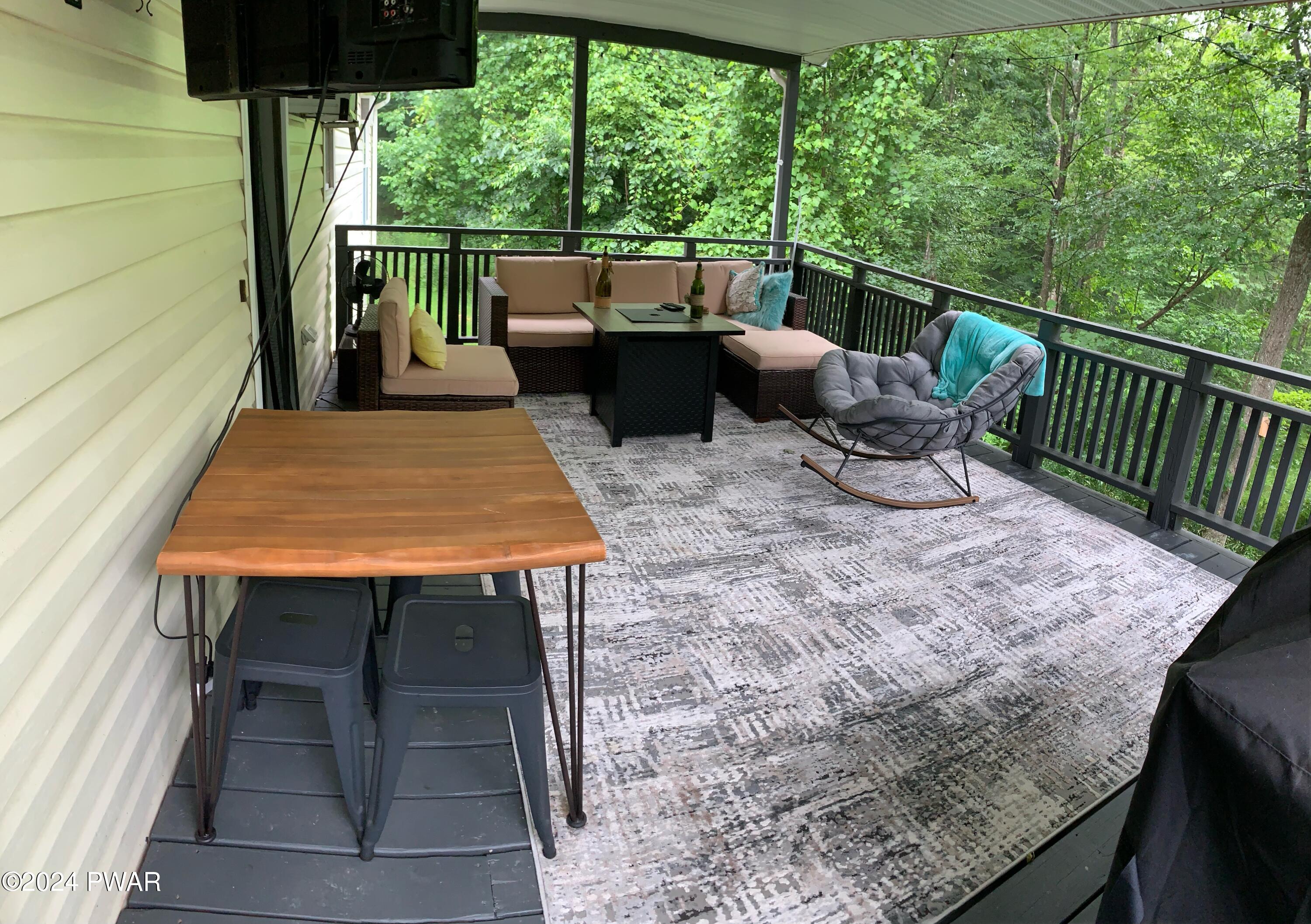 5377 Little Ireland Road Starrucca, PA 18462 - Photo 10 of 30 covered deck
