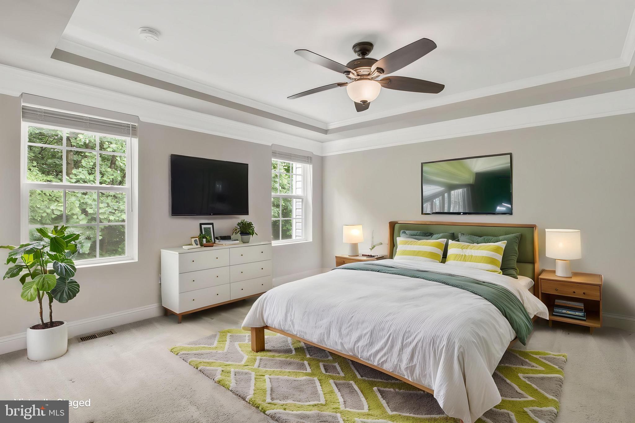 2738 Lady Slipper Road Gambrills, MD 21054 - Photo 10 of 25 Primary Bedroom - Virtually Staged