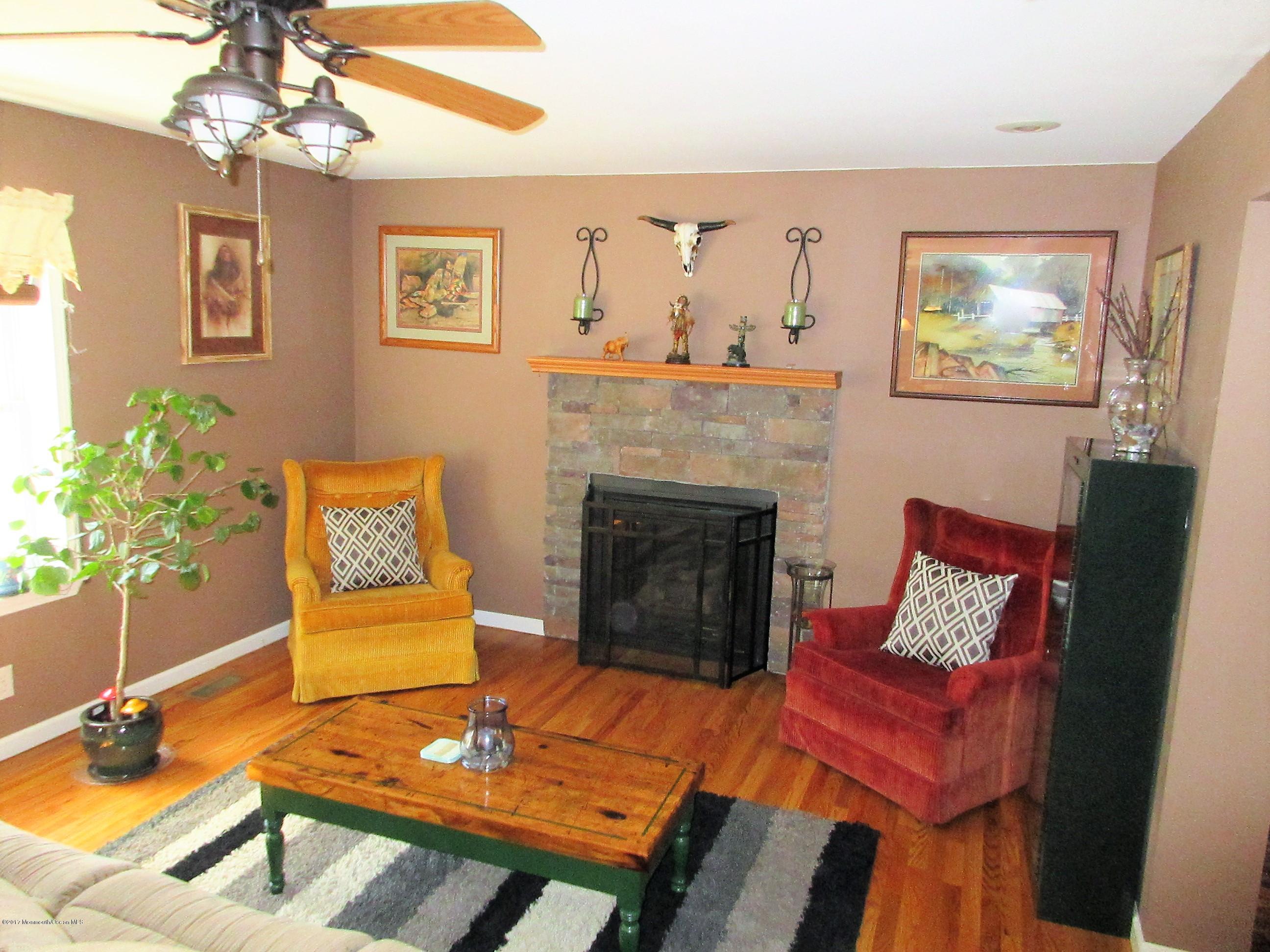 46 Hopkins Road New Egypt, NJ 08533 - Photo 14 of 36 fireplace