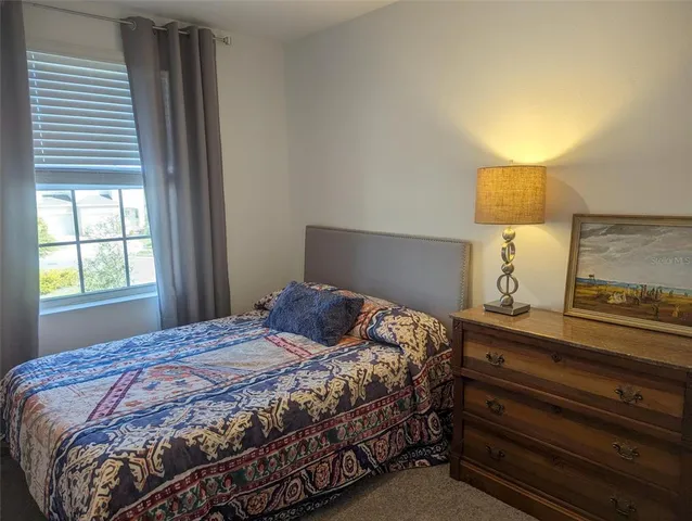 a view of a backyard with green space