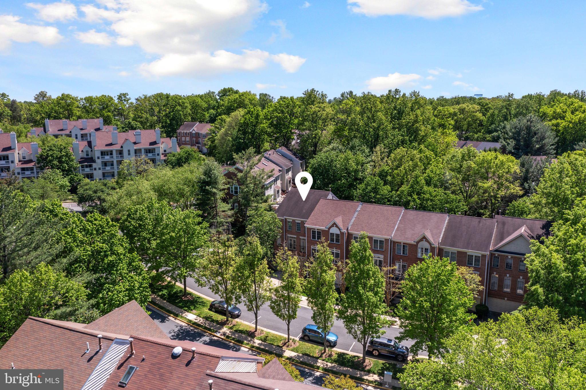 1338 Sundial Drive Reston, VA 20194 - Photo 33 of 51 Aerial view of home
