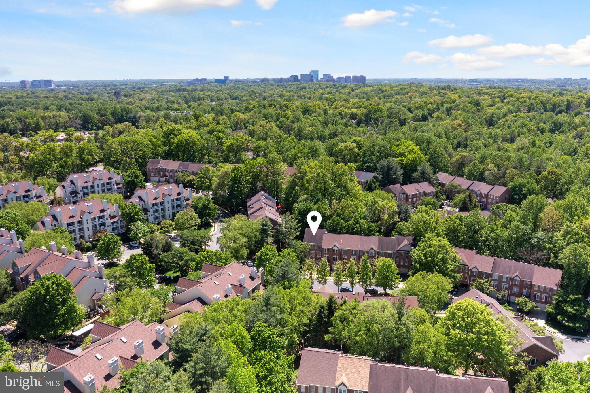 1338 Sundial Drive Reston, VA 20194 - Photo 34 of 51 Aerial view of home