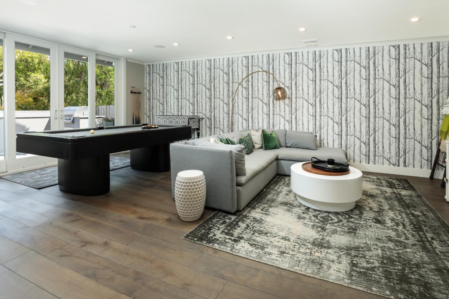 818 Crossway Road Burlingame, CA 94010 - Photo 22 of 50 a living room with furniture and a potted plant