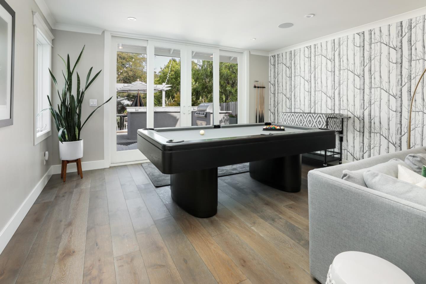 818 Crossway Road Burlingame, CA 94010 - Photo 23 of 50 a living room with furniture and a large window