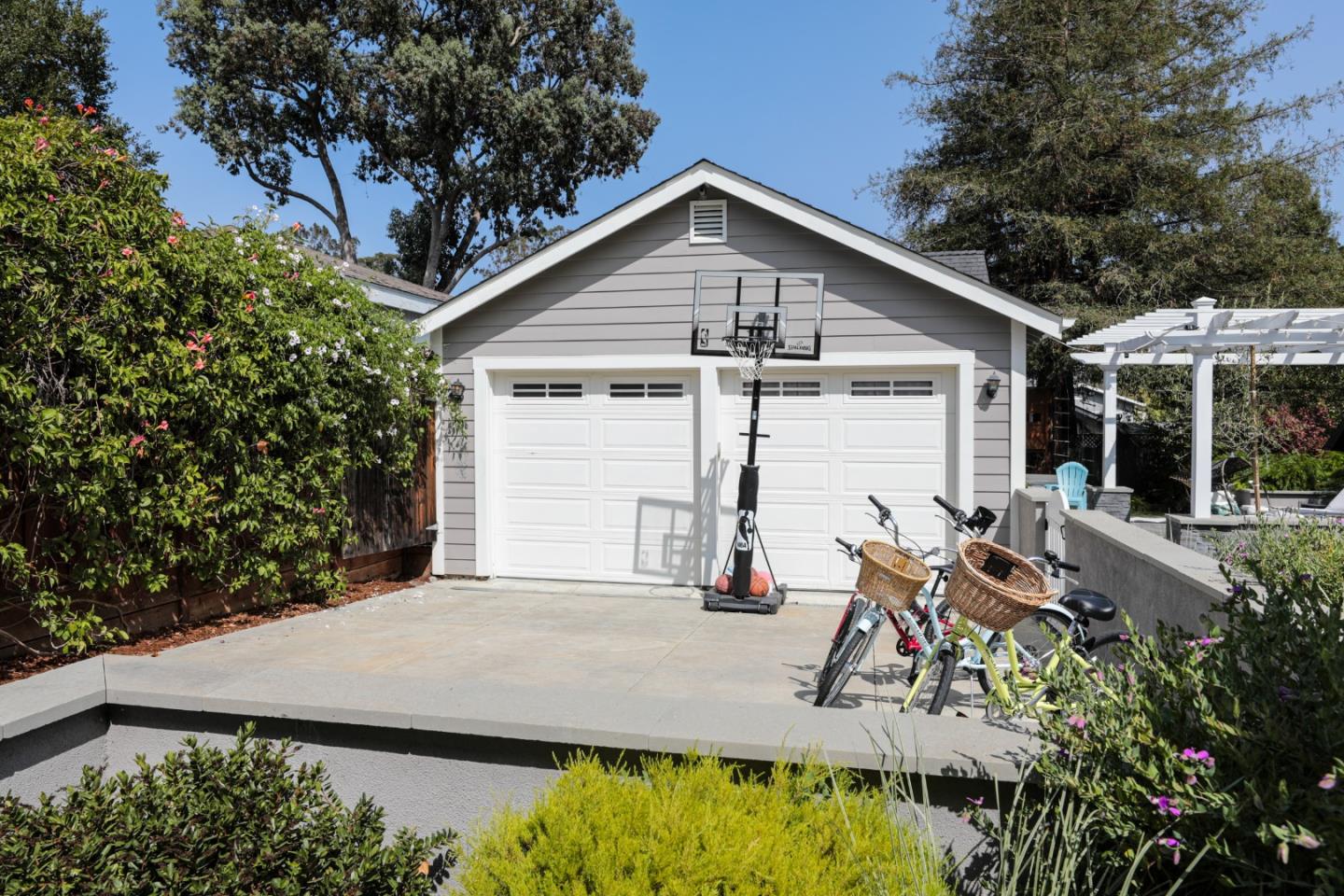 818 Crossway Road Burlingame, CA 94010 - Photo 49 of 50 a view of a house with pool and sitting area