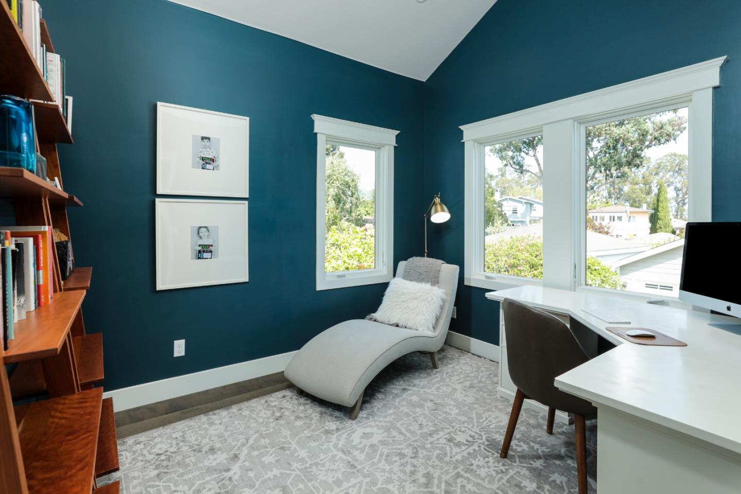 818 Crossway Road Burlingame, CA 94010 - Photo 10 of 50 a living room with furniture and a large window