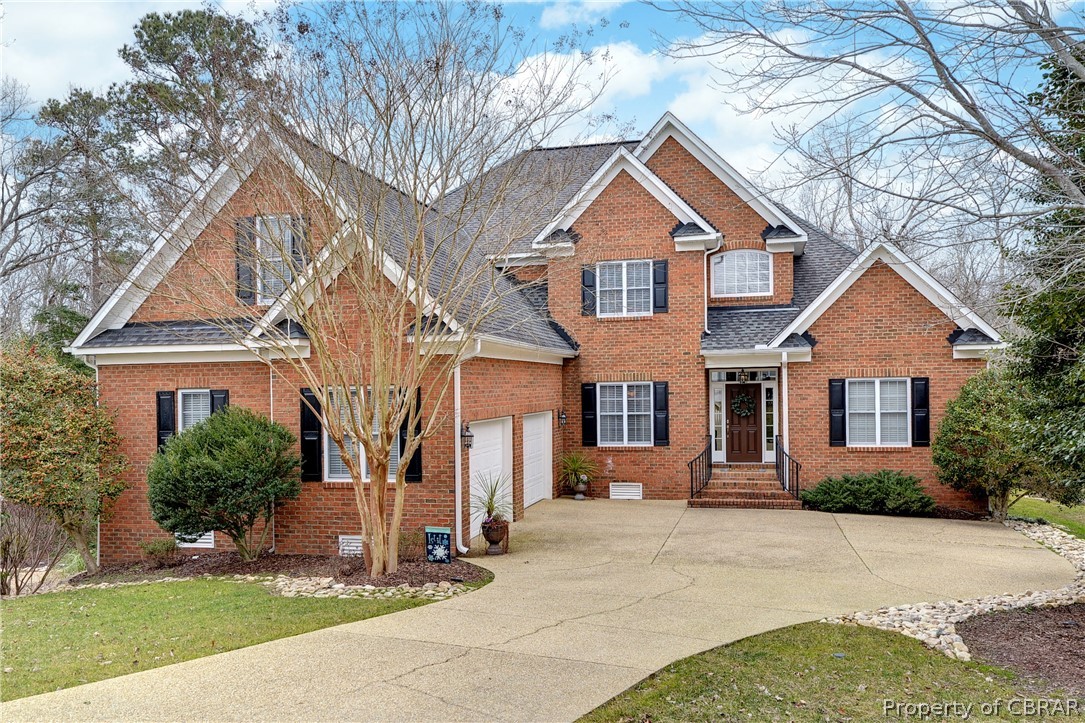 3165 Ridge Drive Toano, VA 23168 - Photo 1 of 41 Schedule your showing TODAY! Exceptional all-brick home located on a wooded and private cul-de-sac lot offering upgraded features, charm and character throughout.
