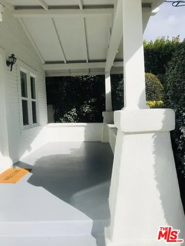 a swimming pool view with a outdoor space