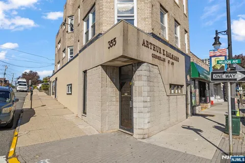 a view of a tall building