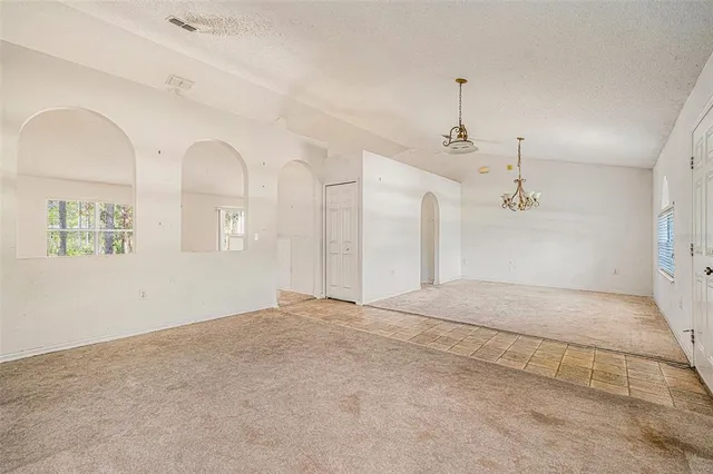 a view of a window in a room