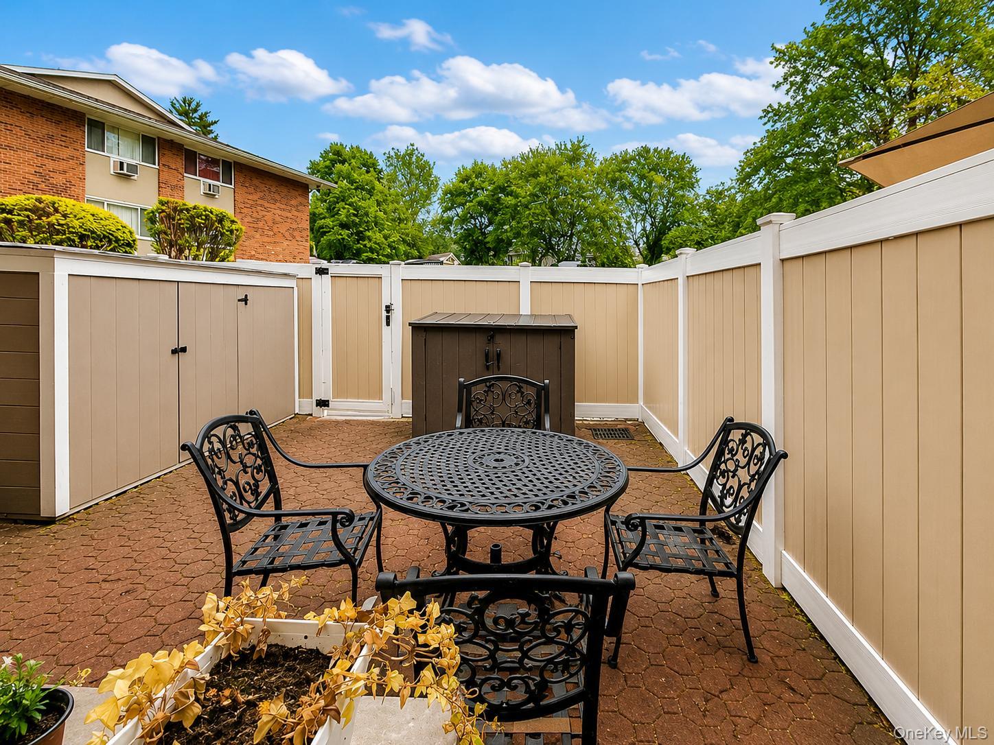 204 Old Country Road Elmsford, NY 10523 - Photo 10 of 13 Private back yard, easy to maintain and great for entertaining or relaxing.