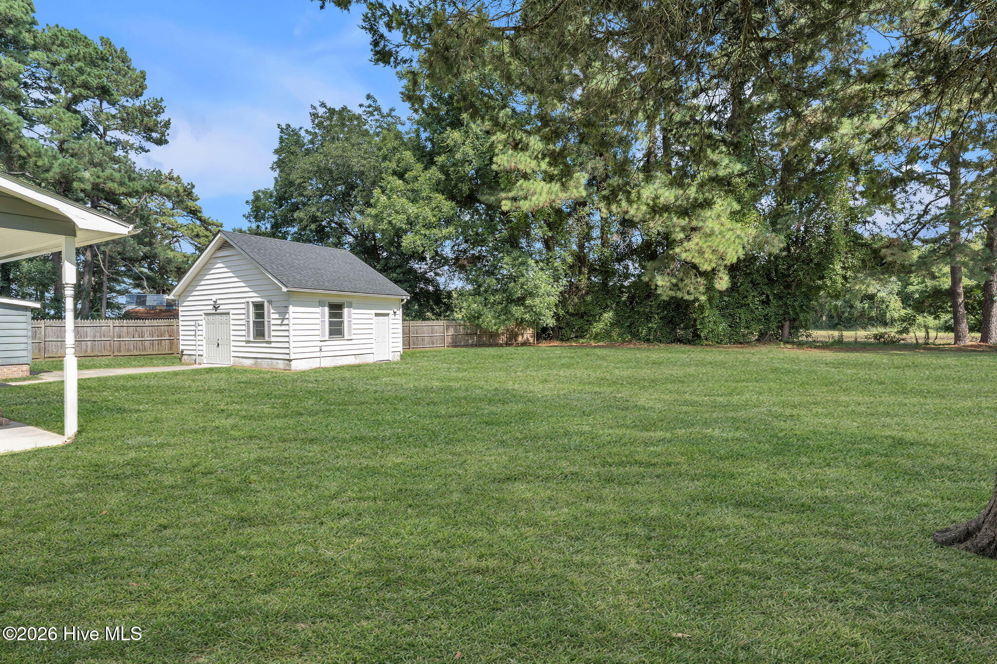 View From Right Side of Yard