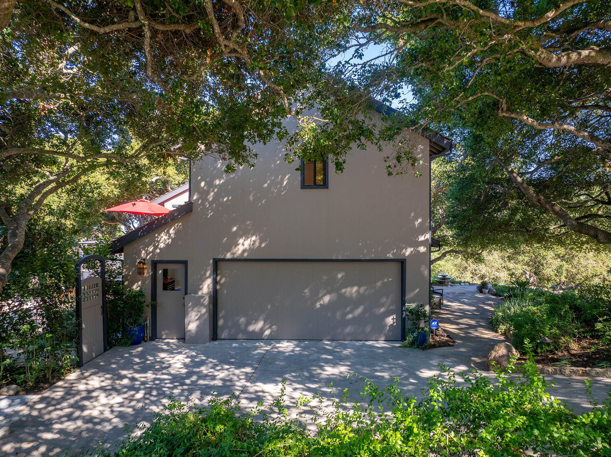 1118 Nirvana Road Santa Barbara, CA 93101 - Photo 72 of 88 72 Garage and driveway DJI_0400