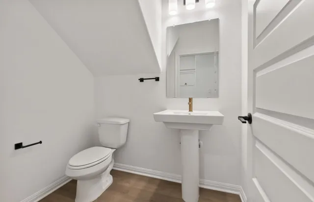 wooden floor in an empty room