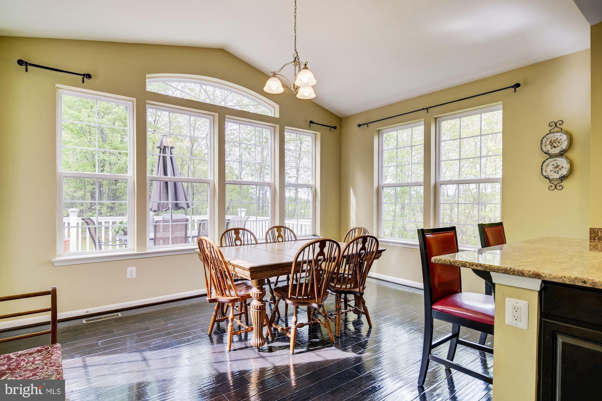 821 Tall Grass Road Westminster, MD 21157 - Photo 22 of 61 Breakfast Room | Backyard Views