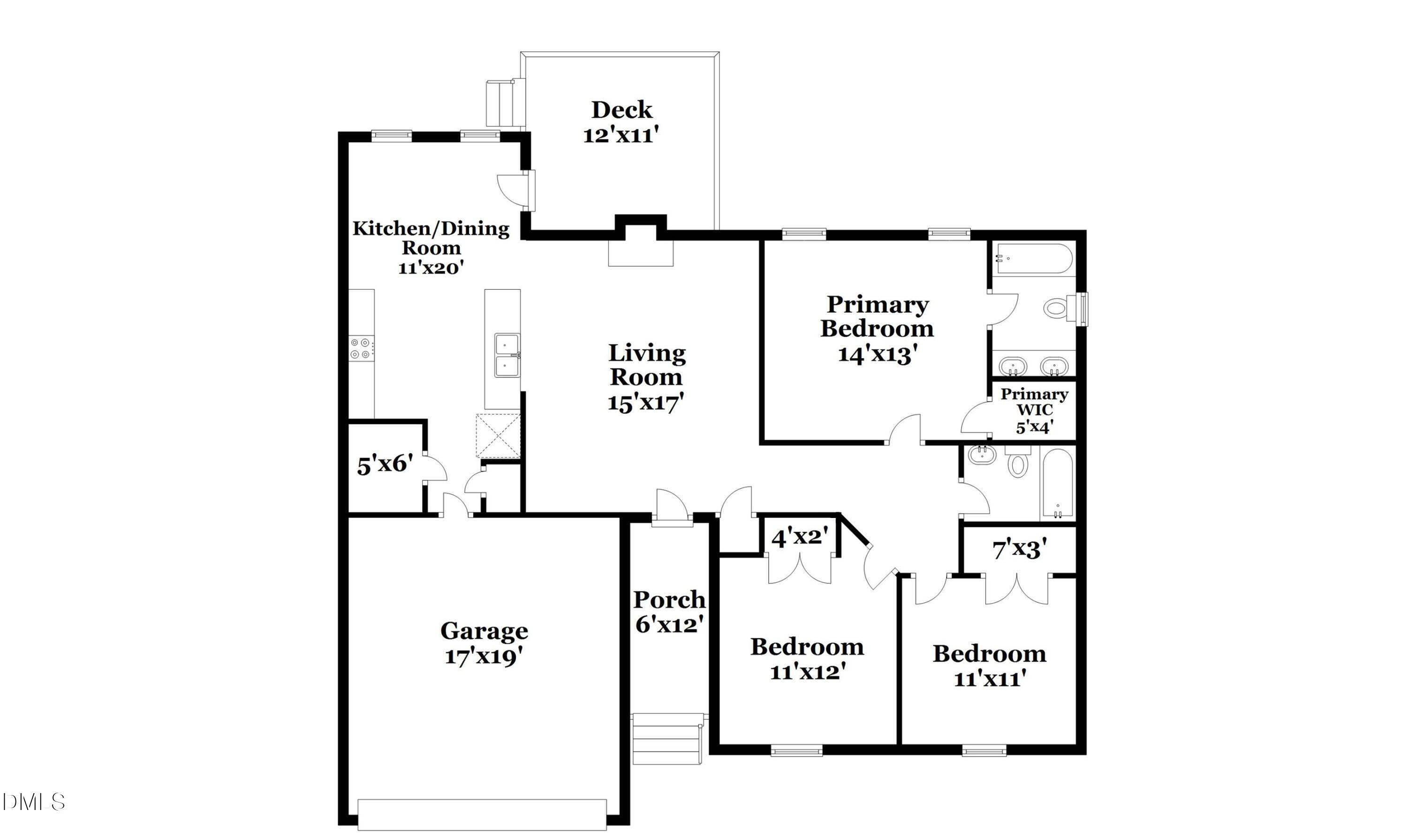 220 Cross Current Lane Raleigh, NC 27610 - Photo 16 of 16 101-photo-floor-plan-10888370