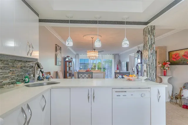 a bedroom with a bed and lamp