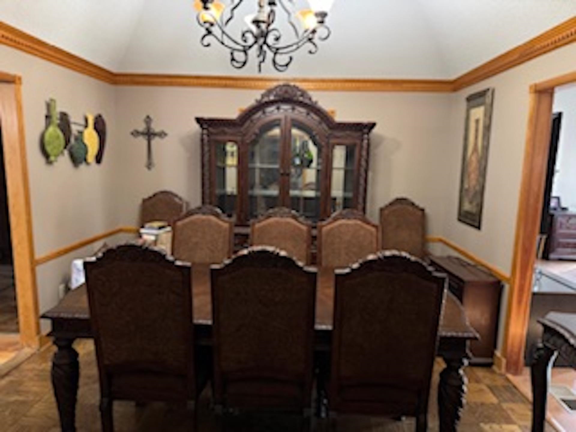 4500 New Brownsville Road Memphis, TN 38135 - Photo 8 of 23 a view of a dining room with furniture and wooden floor