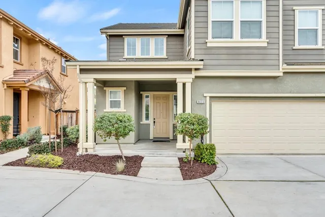 a house view with a outdoor space