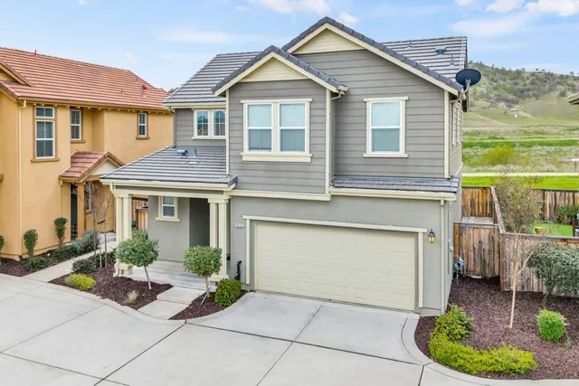 a bird view of a house