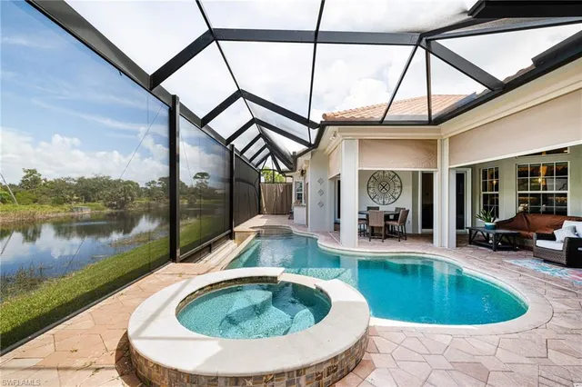 a outdoor living space with patio furniture and garden view