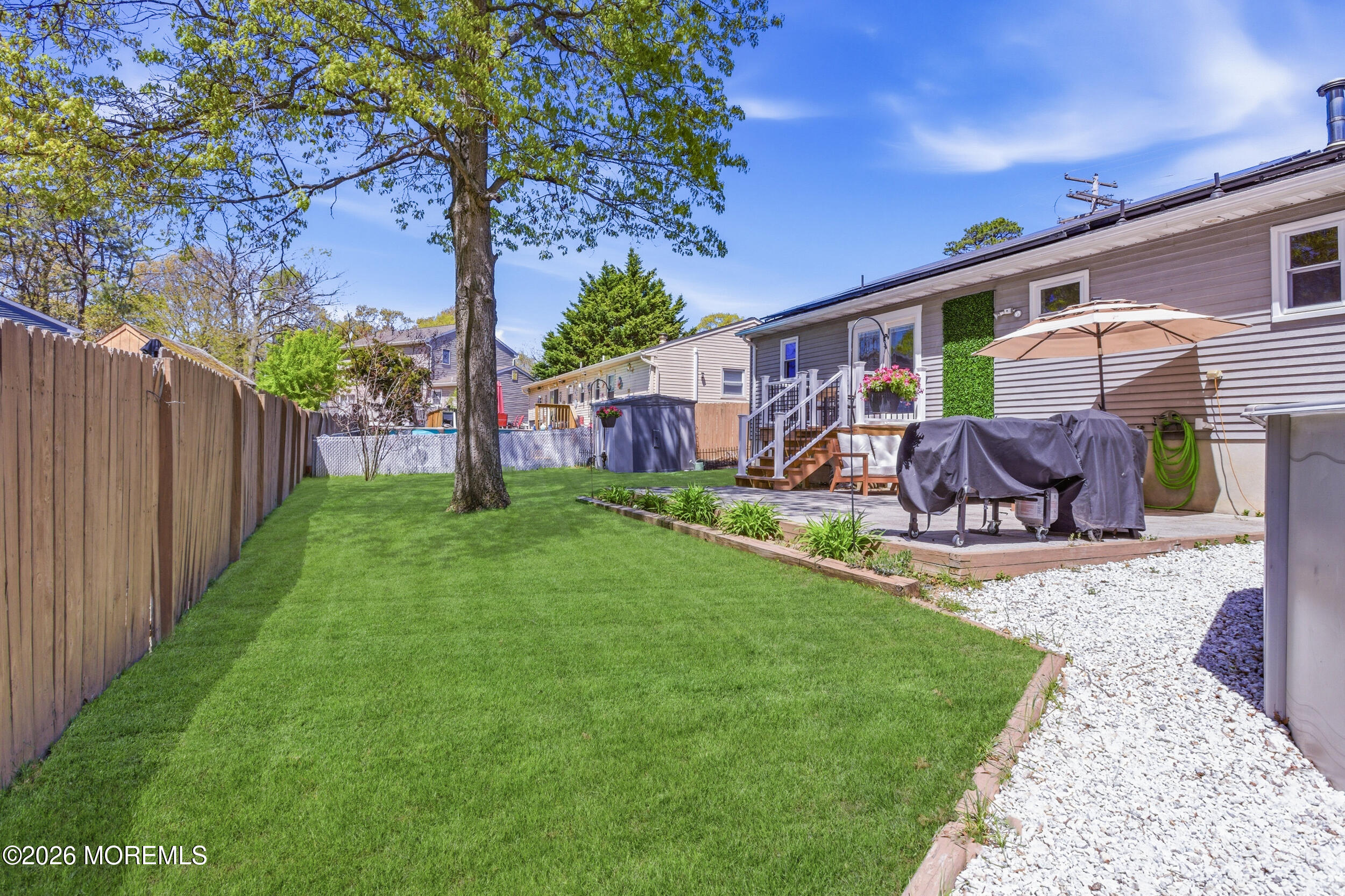 1635 Burrsville Road Brick, NJ 08724 - Photo 39 of 64 a view of a house with backyard porch and sitting area