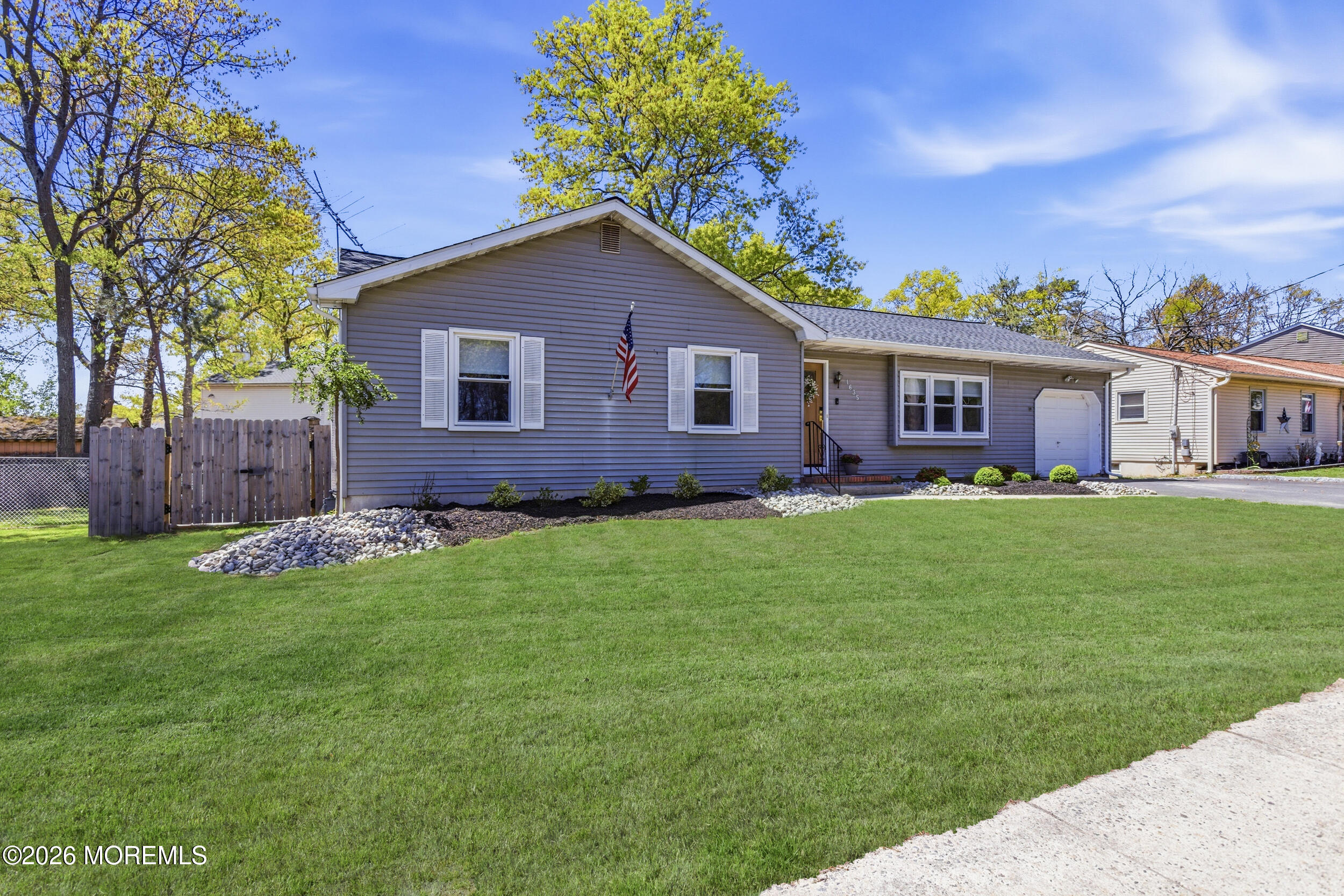 1635 Burrsville Road Brick, NJ 08724 - Photo 4 of 64 a front view of house with yard and green space