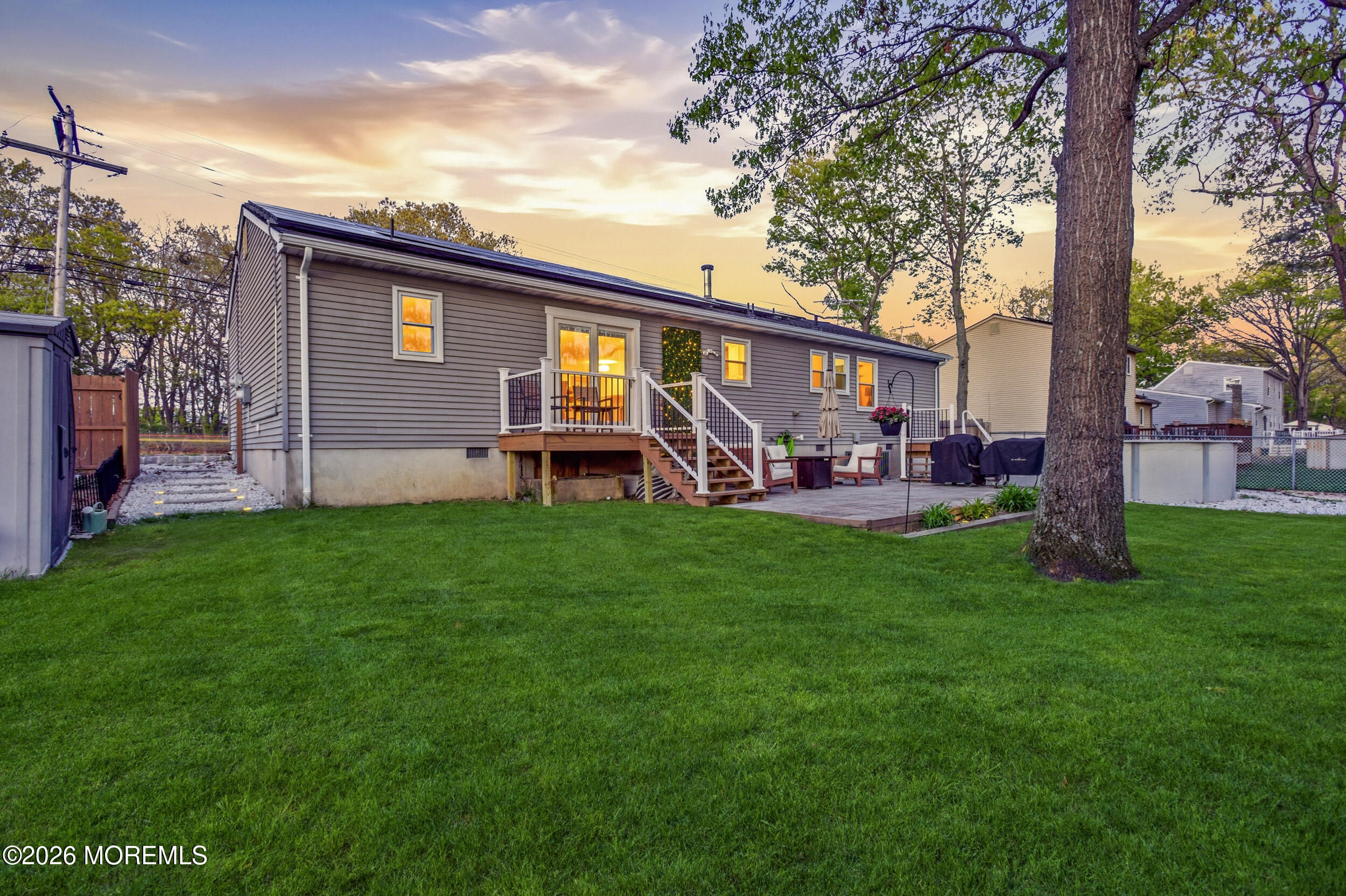 1635 Burrsville Road Brick, NJ 08724 - Photo 45 of 64 a view of a house with a yard and sitting area