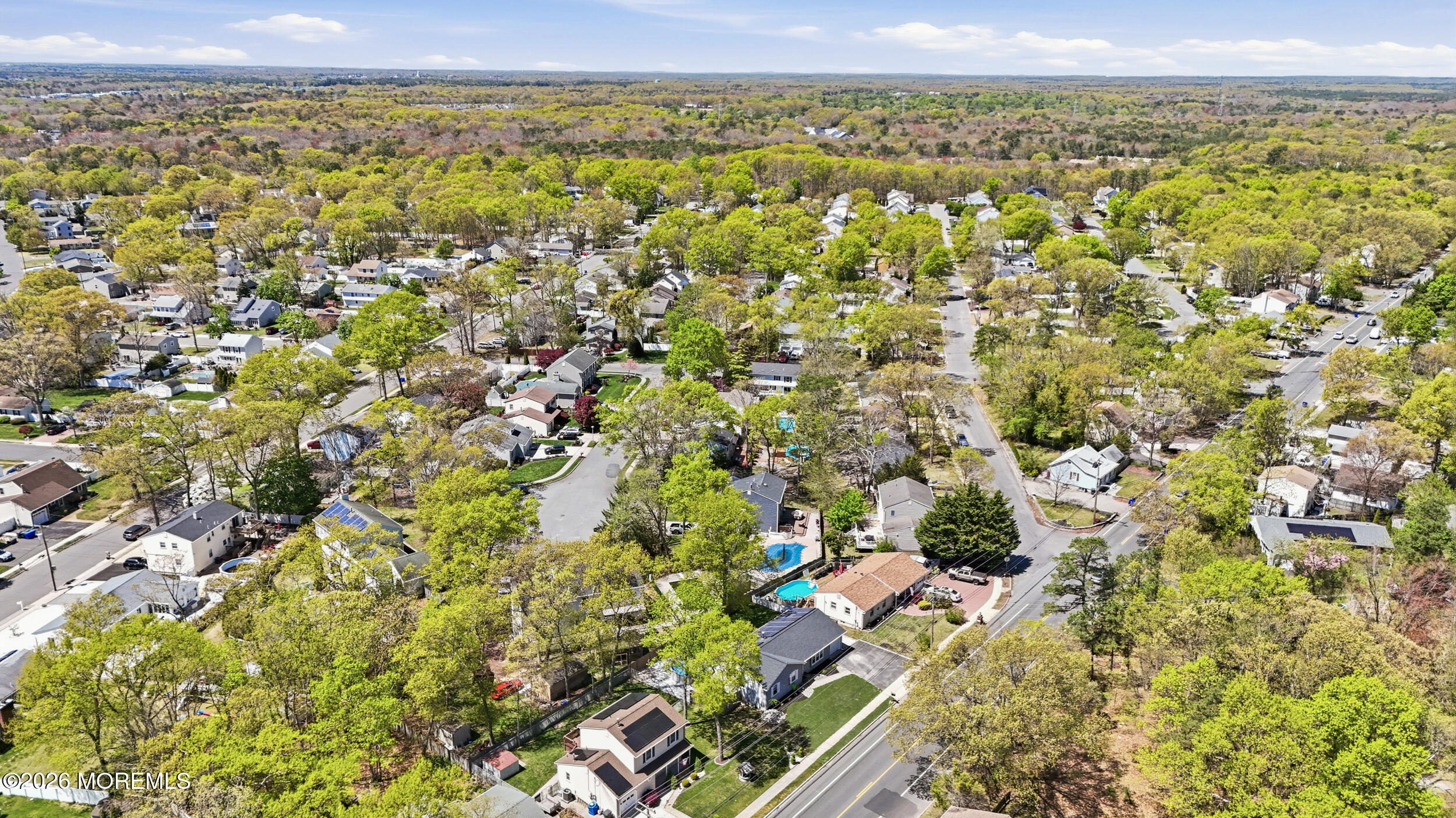 1635 Burrsville Road Brick, NJ 08724 - Photo 60 of 64 an aerial view of residential houses with outdoor space