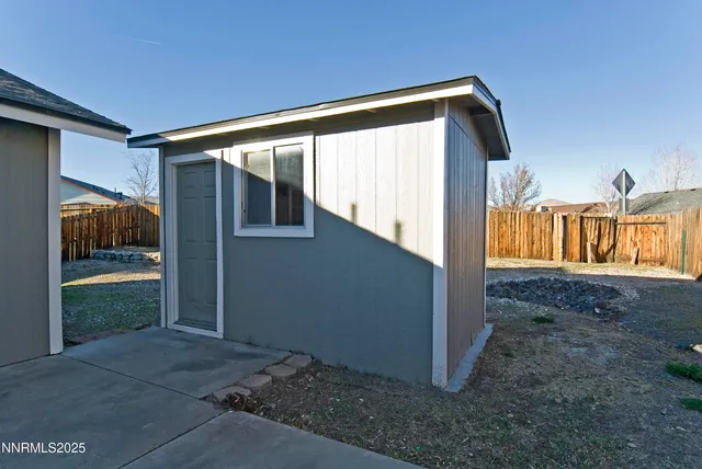 a view of a house with a outdoor space