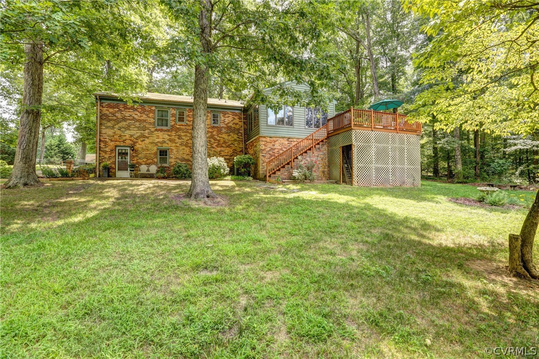 224 South Arch Road North Chesterfield, VA 23236 - Photo 35 of 43 Look at this awesome back yard. No, you're not in