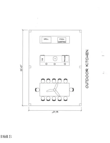 a picture of a floor plan