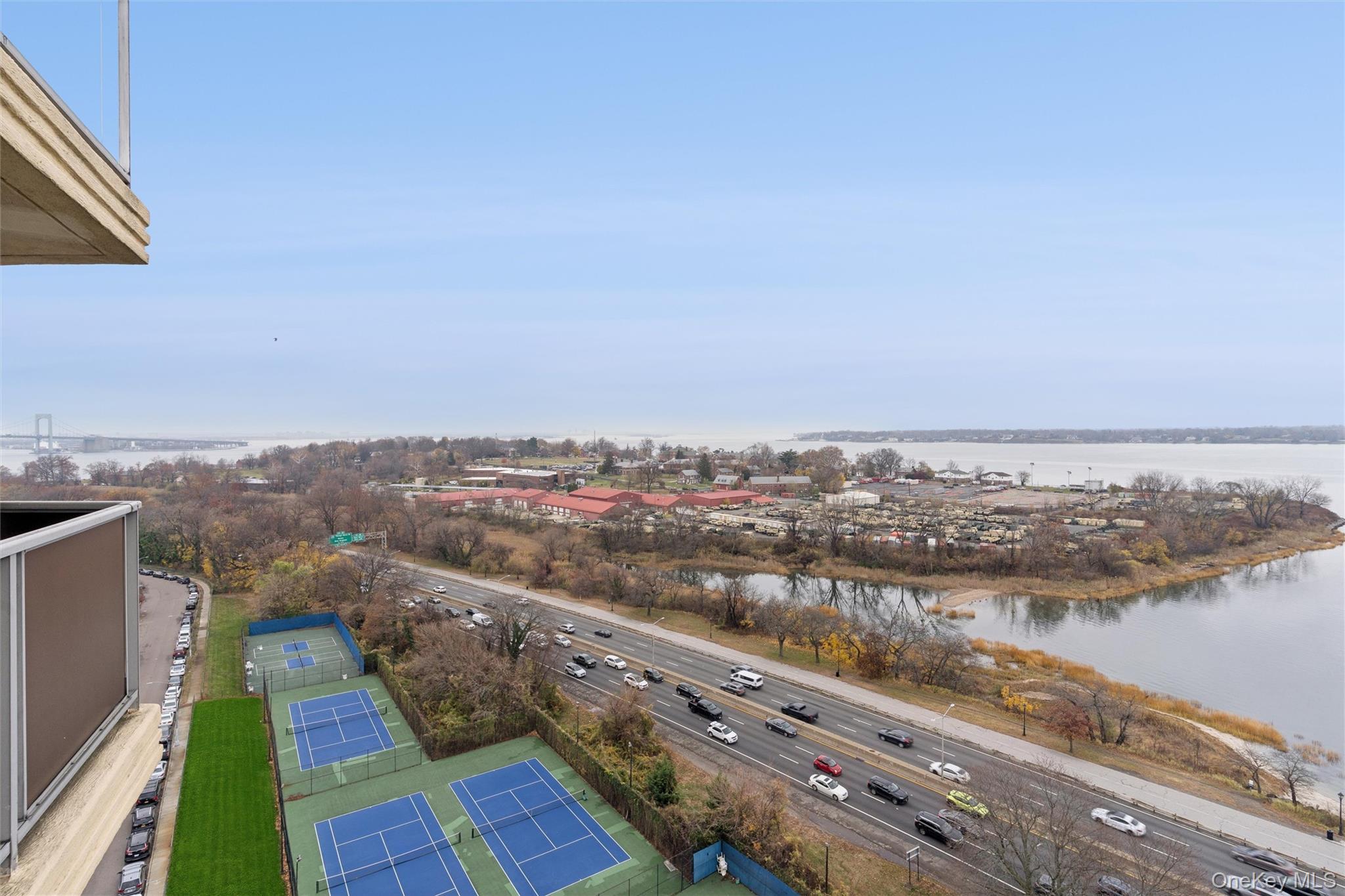 17-85 215th Street, Unit 15M Queens, NY 11360 - Photo 19 of 30 a view of city and ocean