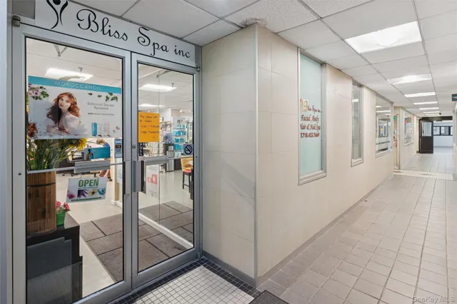 a view of backyard with green space