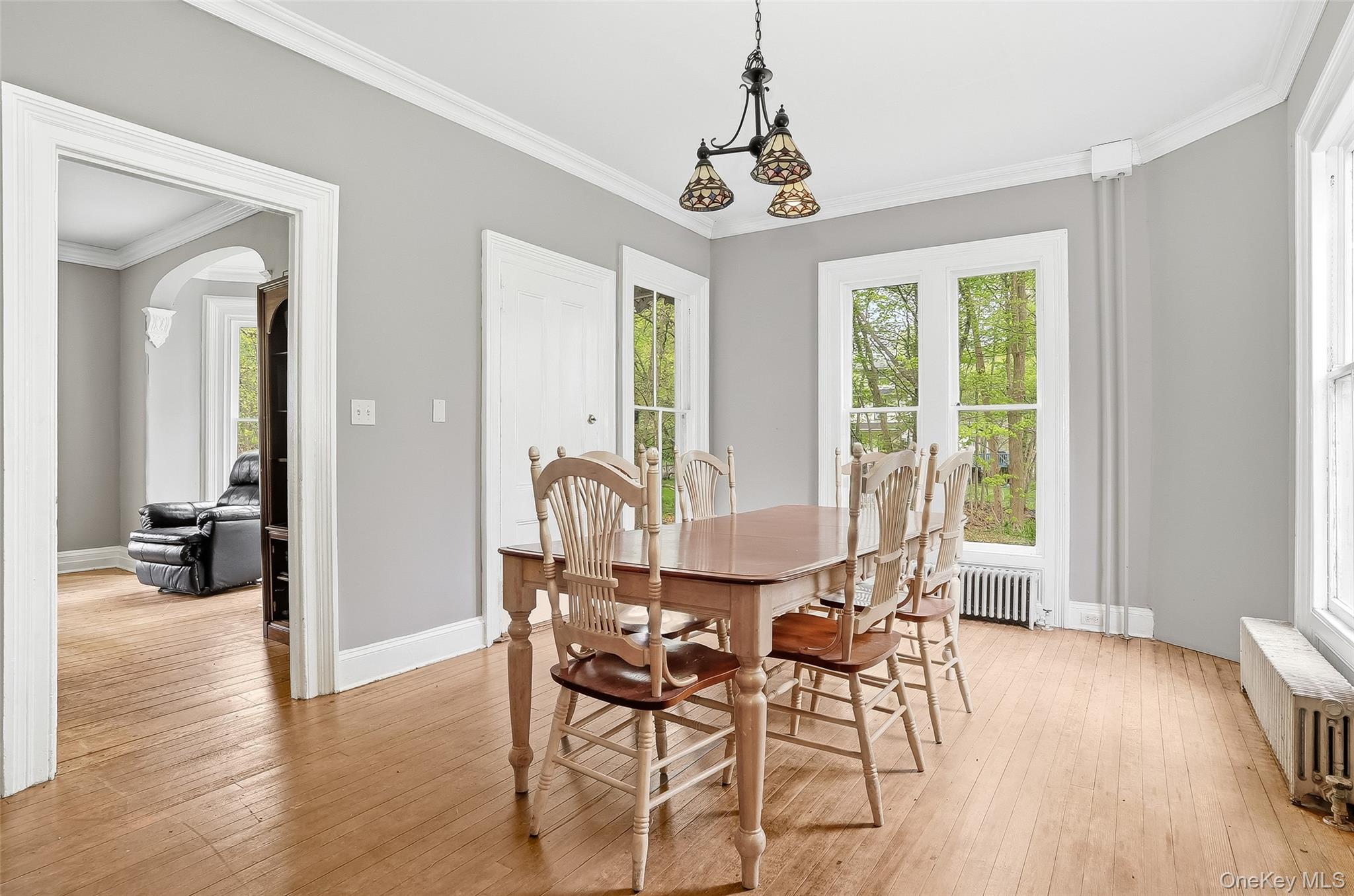 15 Ladentown Road Pomona, NY 10970 - Photo 6 of 23 a view of a dining room with furniture window and wooden floor