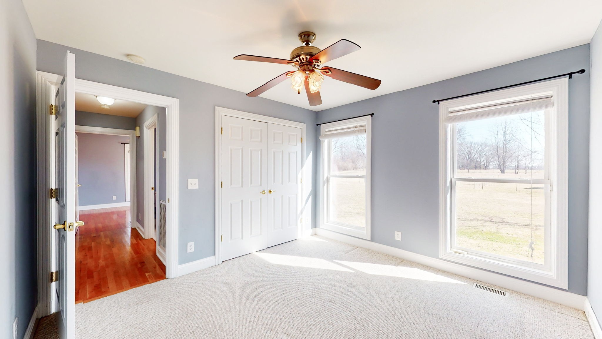 3086 South Rutland Road Mount Juliet, TN 37122 - Photo 23 of 69 a view of a livingroom with a ceiling fan and window