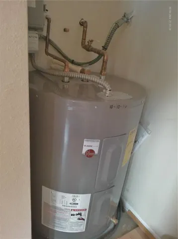 a close up of a wall