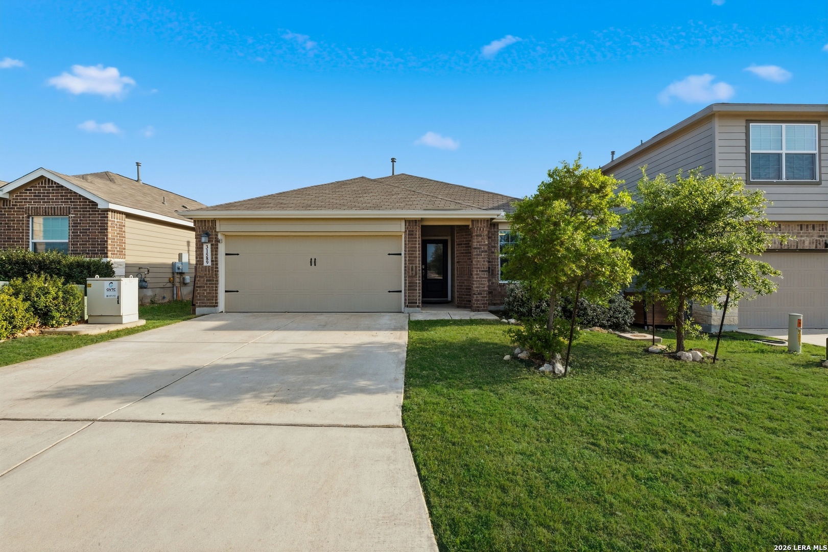 31589 Untrodden Way Bulverde, TX 78163 - Photo 3 of 26 a front view of a house with a yard