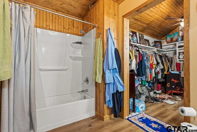 a view of a street with an outdoor seating