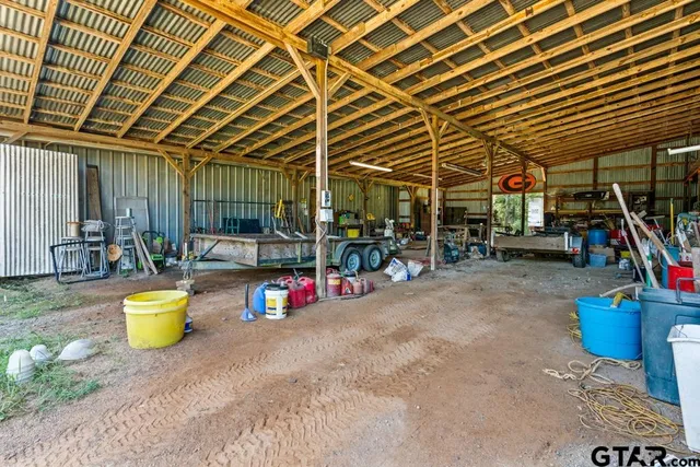 a view of a storage in a room